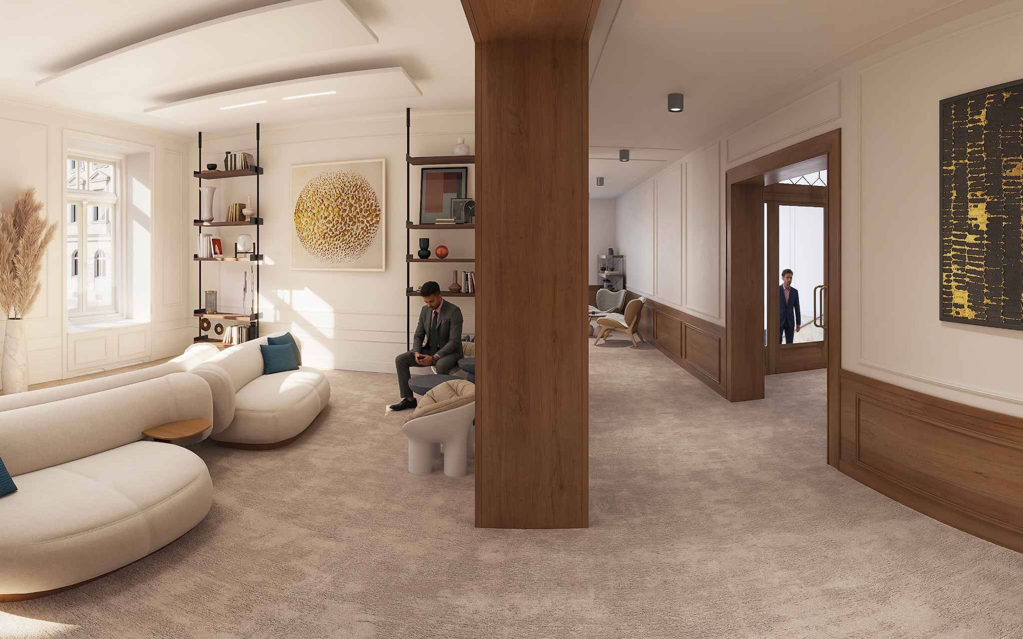 Immeuble administratif rénové d'environ 1300m2 - Quartier des Banques