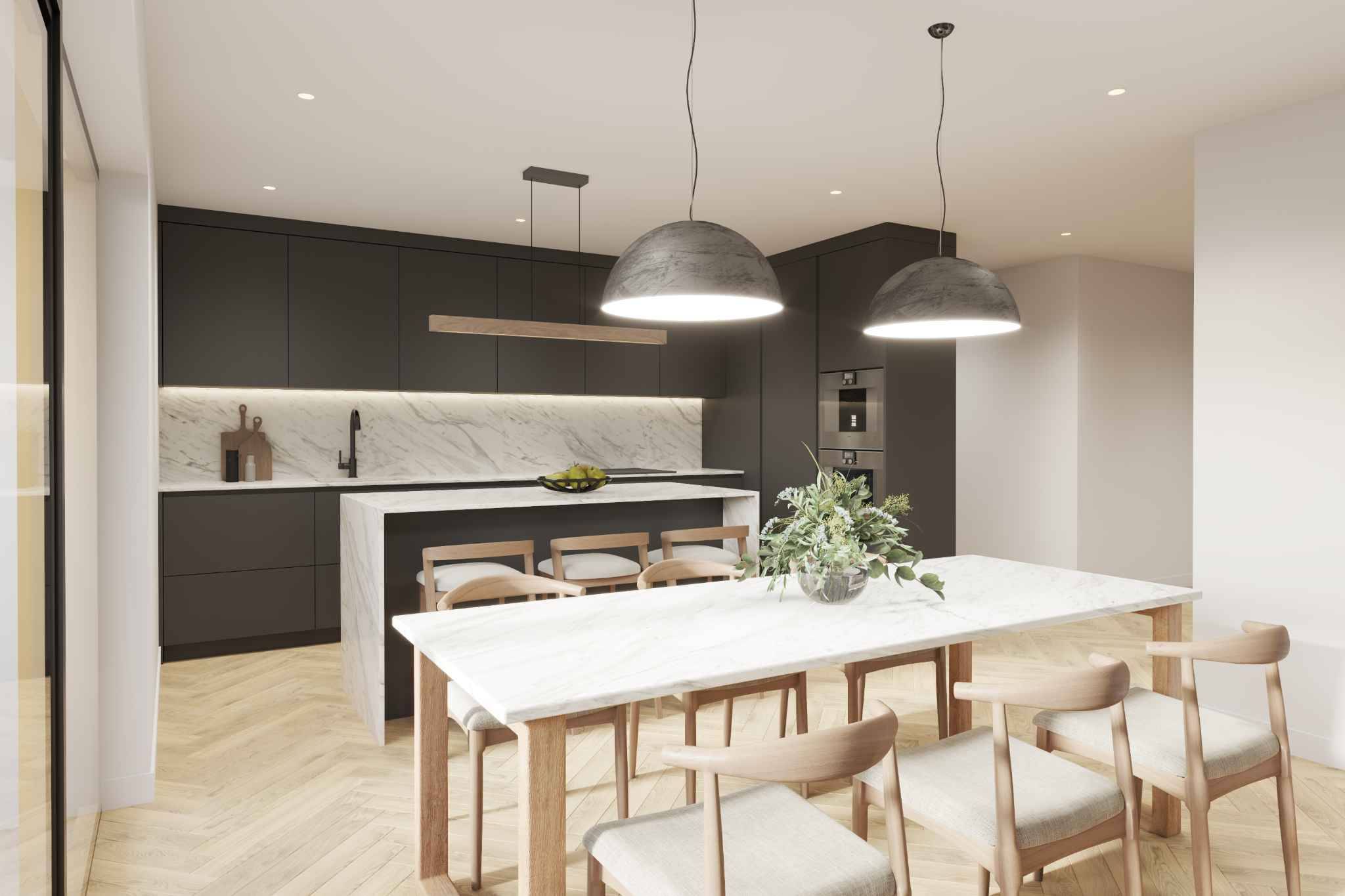 Appartement traversant de 3.5 pièces