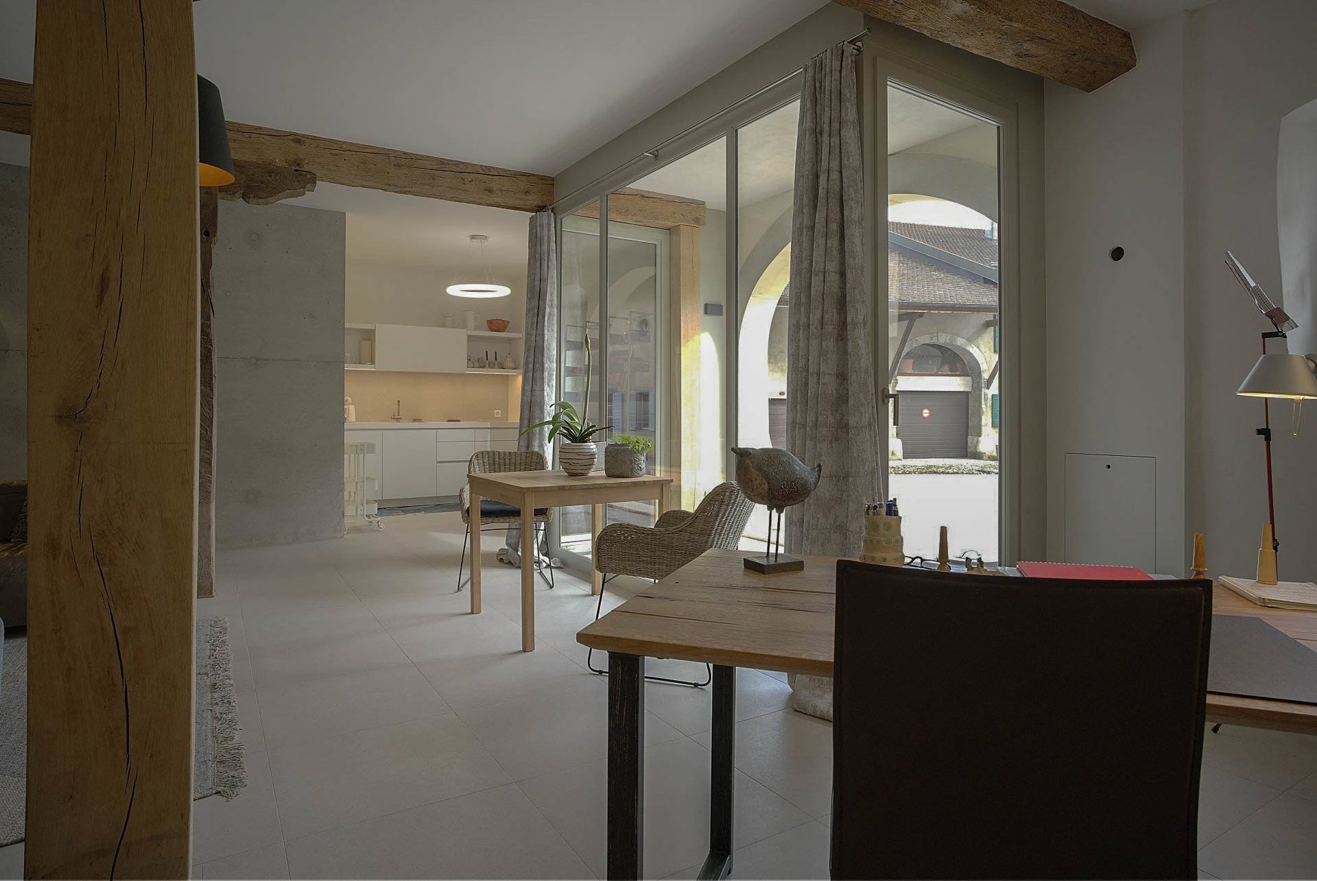 Immeuble historique entièrement rénové comprenant 3 appartements