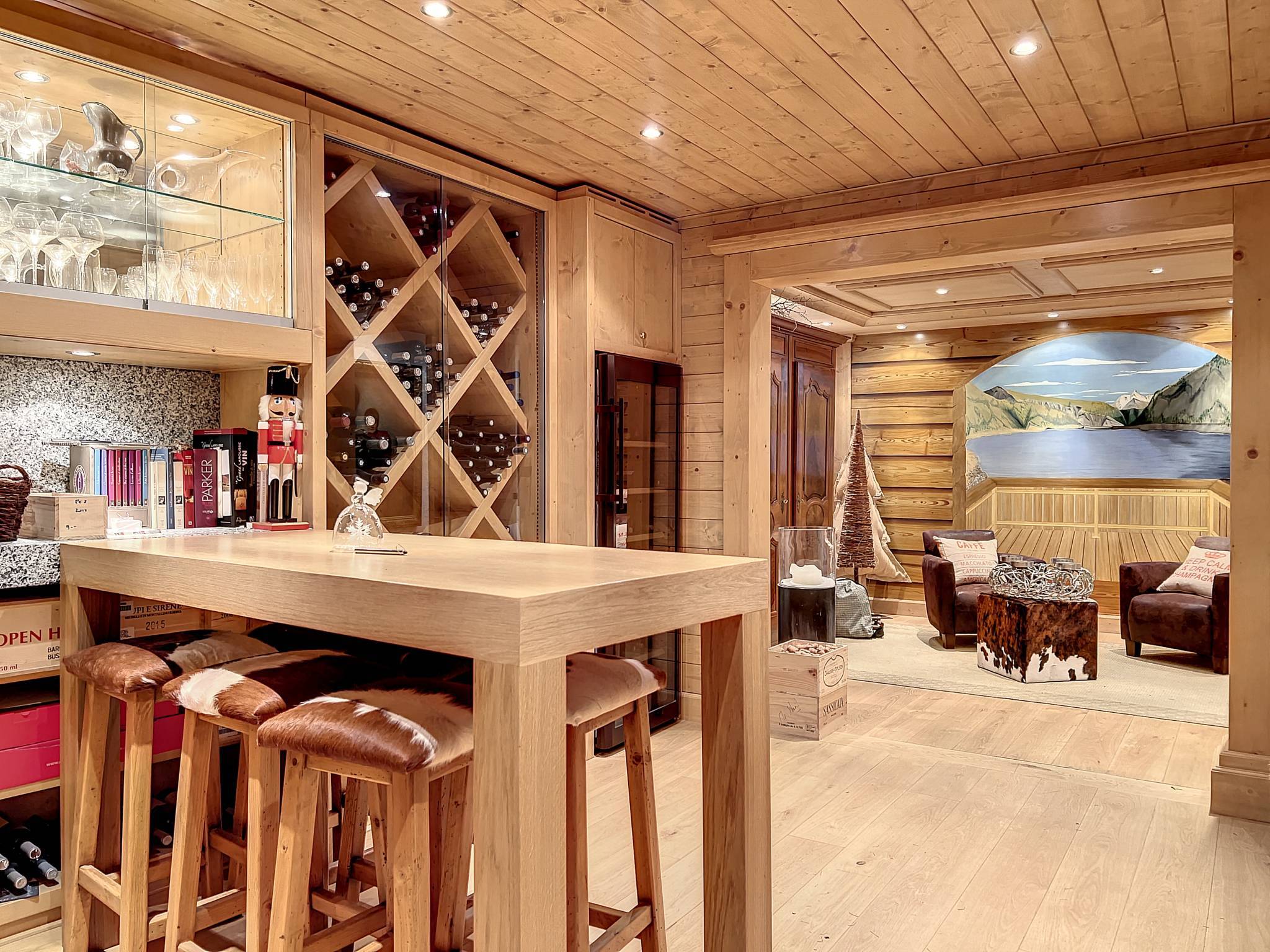 Magnifique chalet avec vue panoramique sur la plaine du Rhône et les Alpes