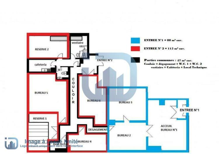 BUREAUX - RESIDENCE DE STANDING