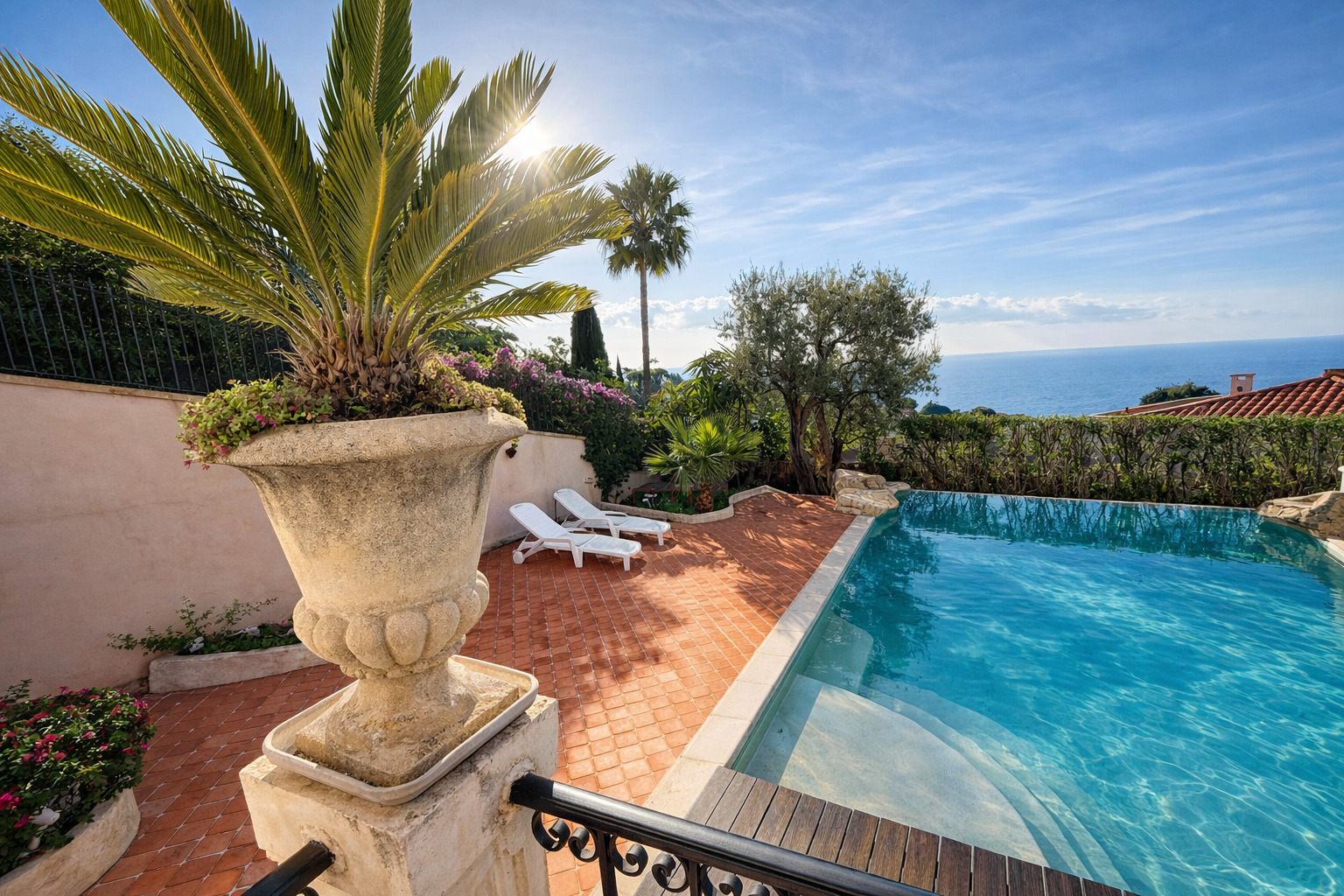 Cap d’Ail – Villa néo-provençale de prestige avec vue mer panoramique