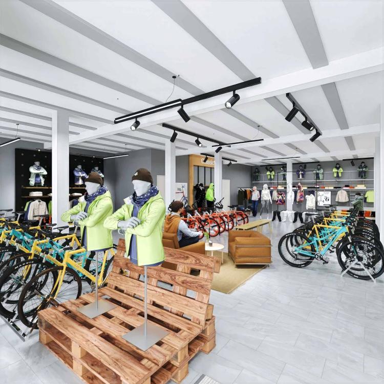 Arcade de 232 m2 - Projet neuf aux Acacias