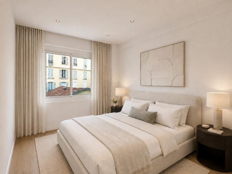 LE CONTINENTAL: 4 pièces de 195 m² avec terrasse, vue dégagée sans vis-à-vis et échappée mer