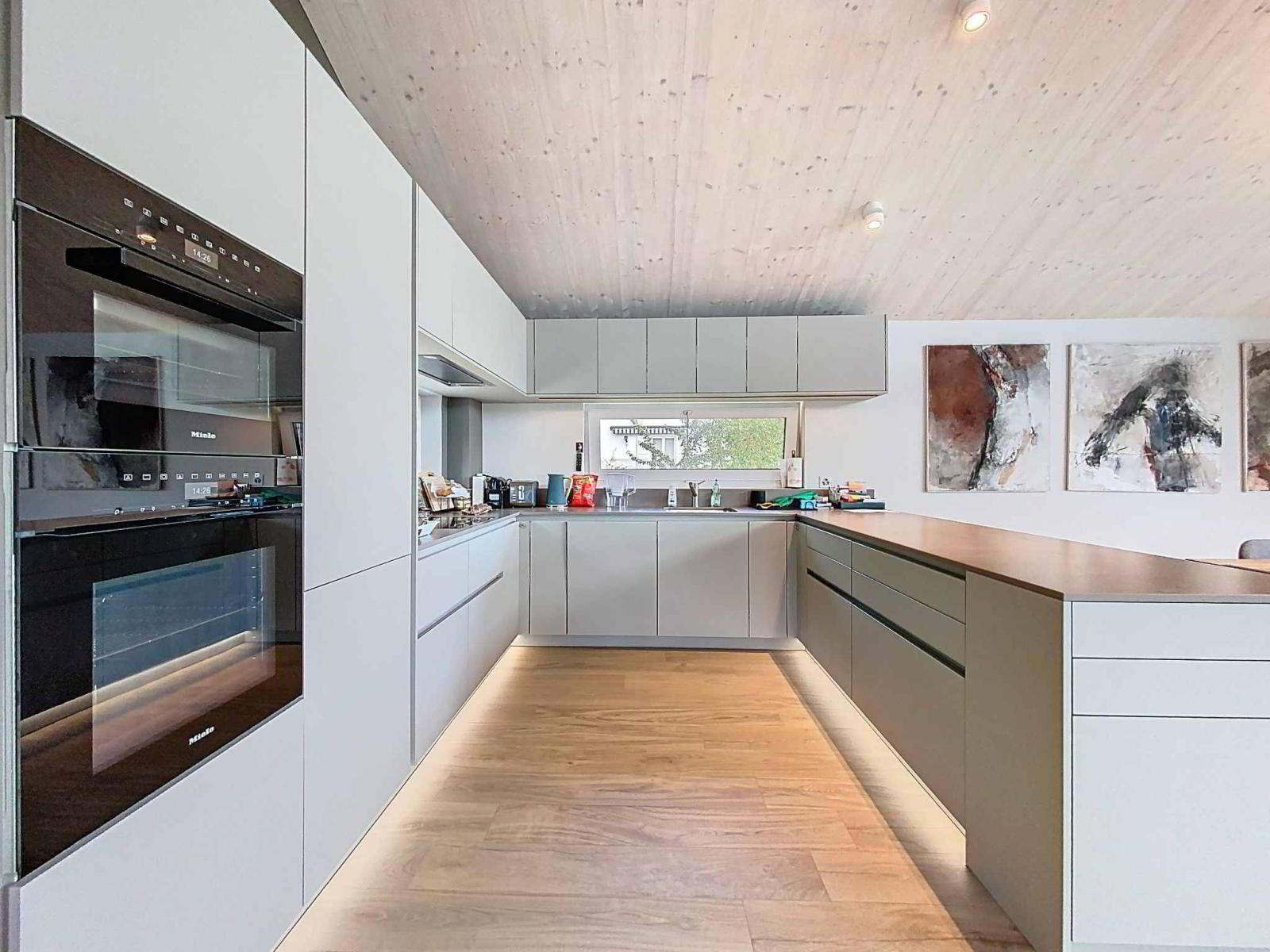 Magnifique Villa contemporaine neuve avec vue panoramique sur le lac et les Alpes