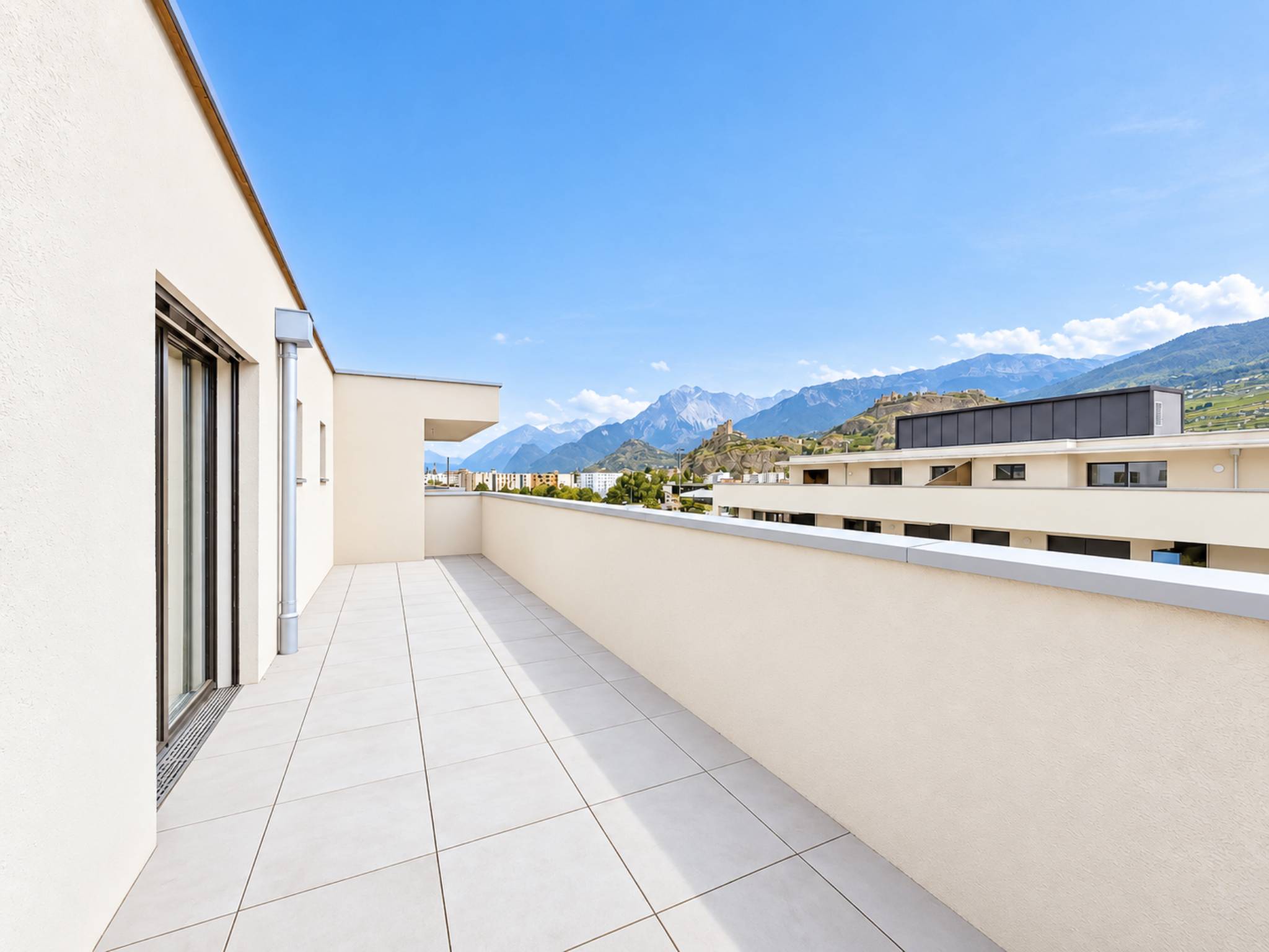Lot D-402 - Appartement de 3.5 pces en attique