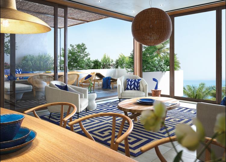 Duplex de 5-pièces dans une nouvelle luxueuse résidence