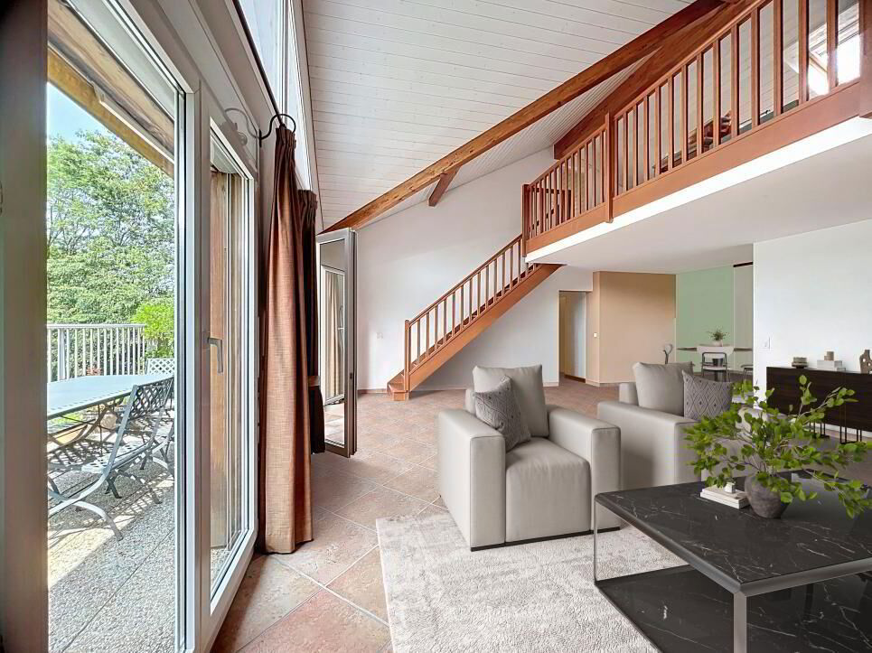 Lumineux et charmant appartement avec mezzanine