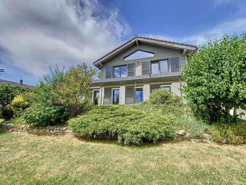 Magnifique Villa contemporaine neuve avec vue panoramique sur le lac et les Alpes