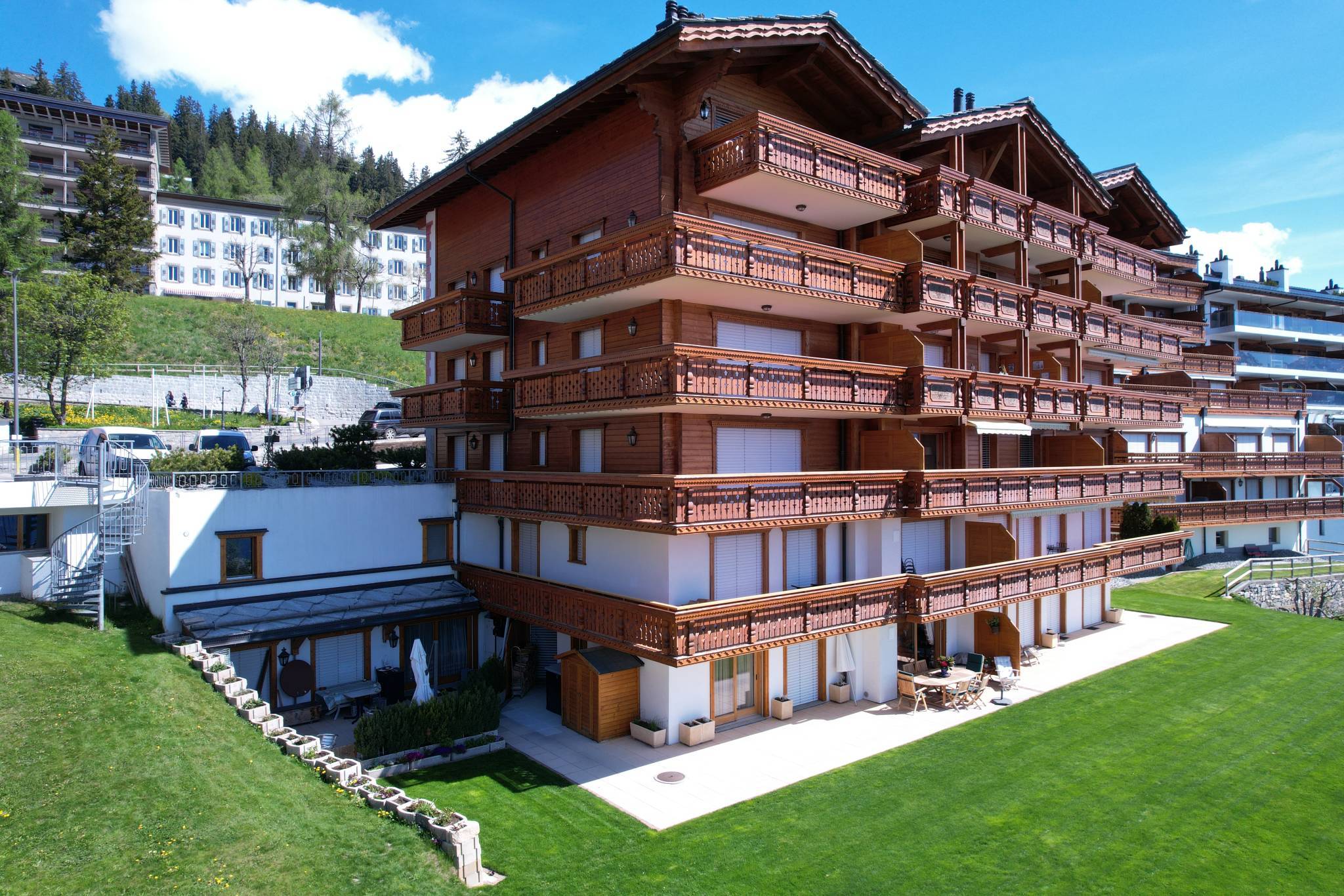 Très bel appartement en rez-de-jardin avec magnifique vue