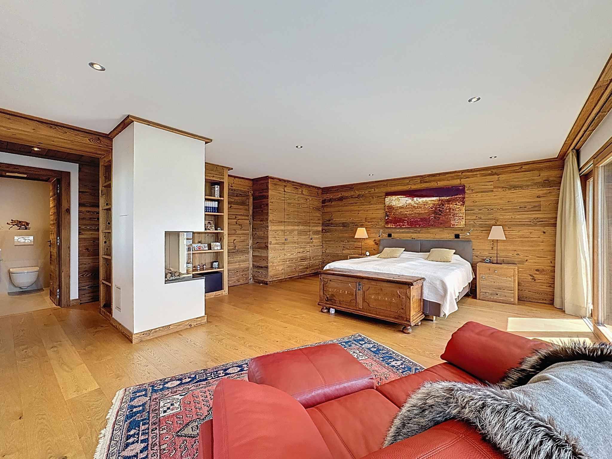 Magnifique chalet en vieux bois avec vue panoramique