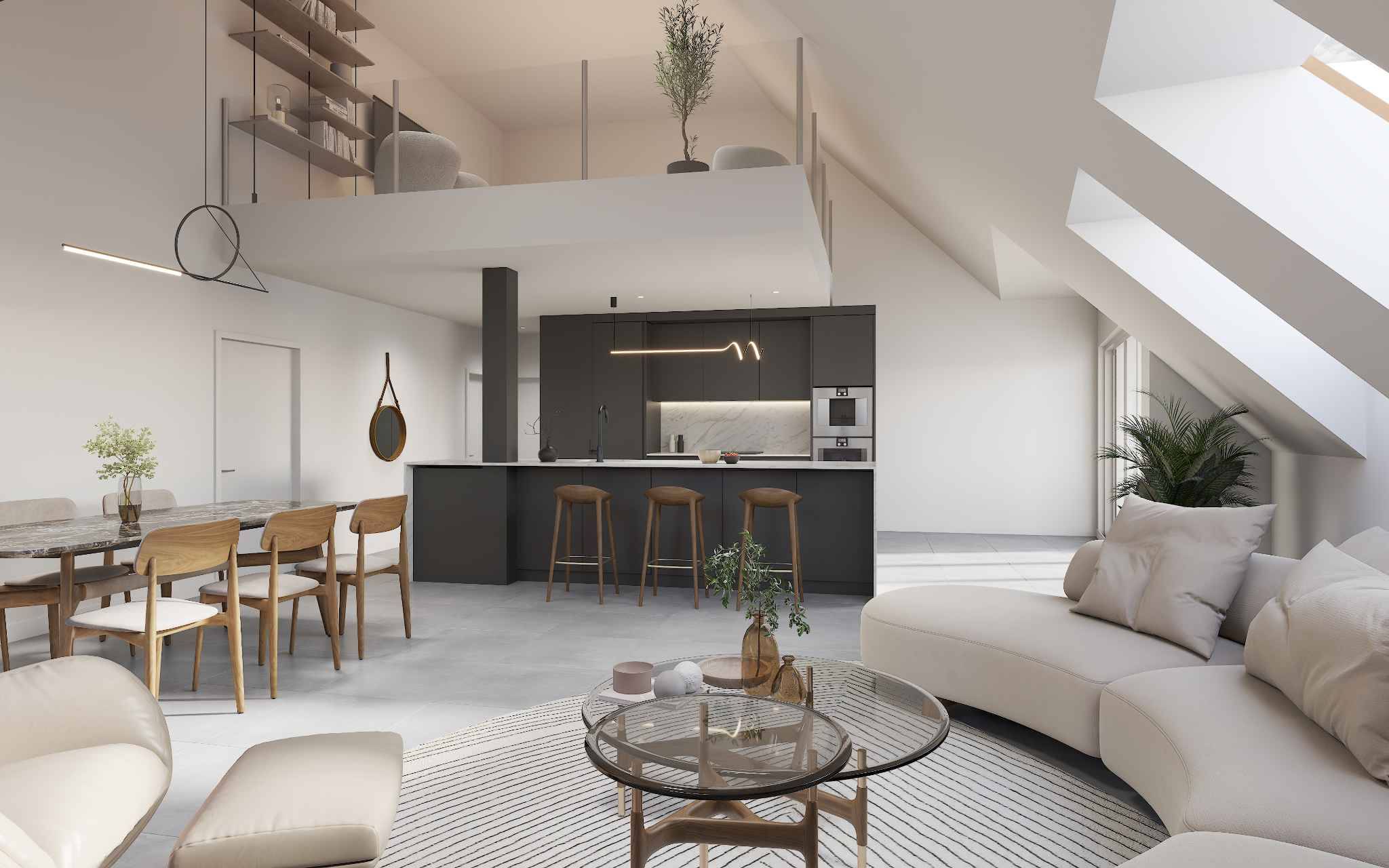 Nouveau : Appartement neuf de 5,5 pièces avec vue lac