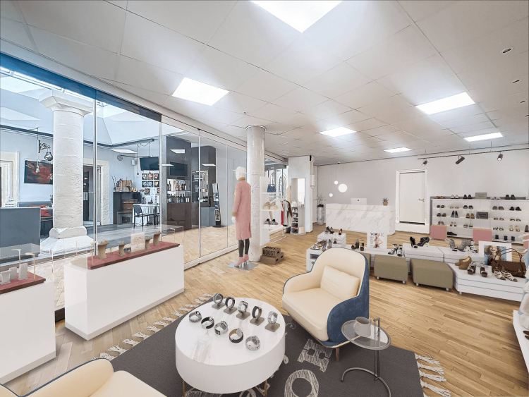 Magnifique arcade de 78 m2 à louer à l'hypercentre de Neuchâtel