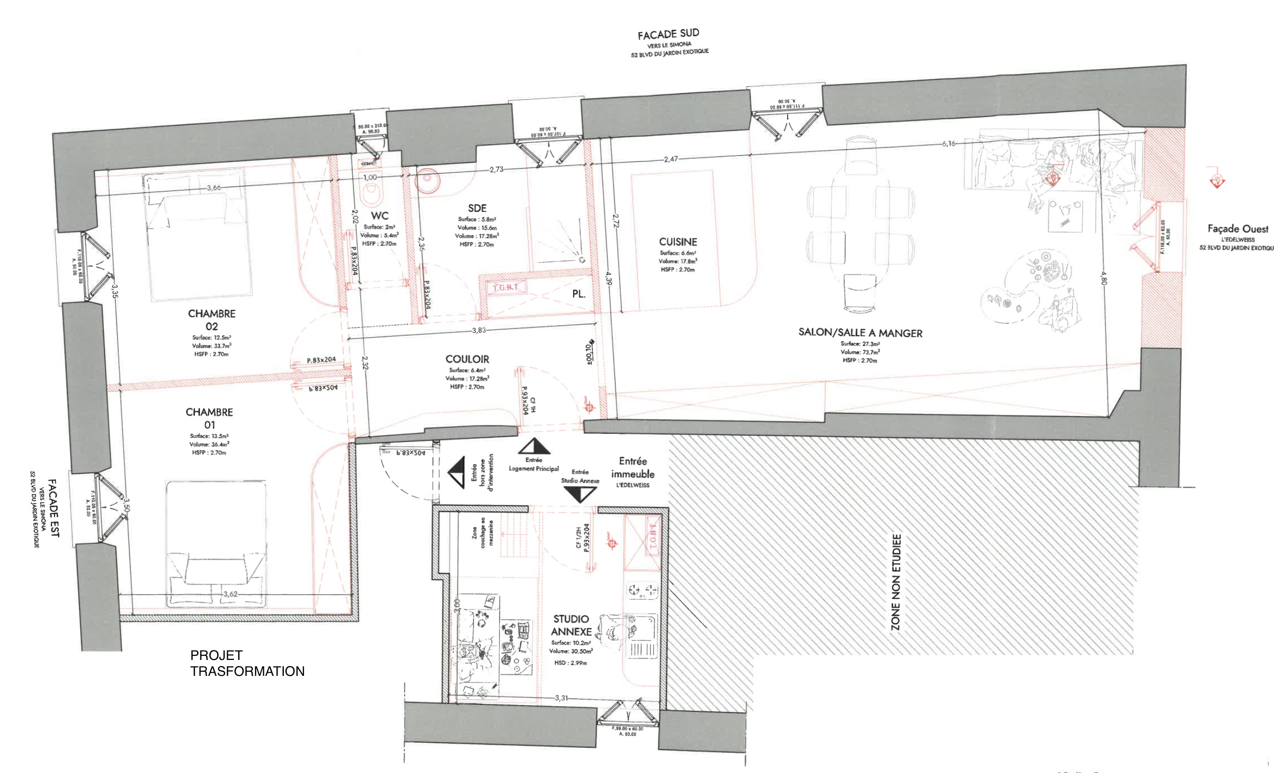 JARDIN EXOTIQUE - APPARTEMENT 3P - VILLA EDELWEISS