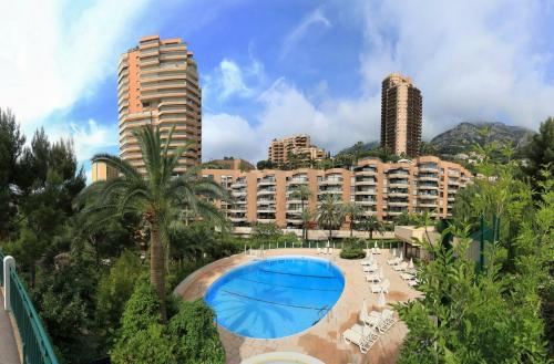 Monte Carlo Sun : Bureau avec Accès Piscine & Concierge