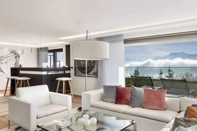 Somptueux appartement de 6.5 pièces avec une vue saisissante sur le lac 