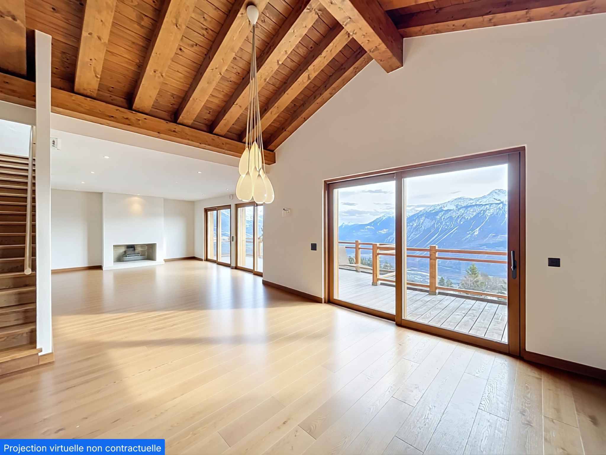 RARE - MAGNIFIQUE CHALET DE 5 CHAMBRES AVEC VUE PANORAMIQUE