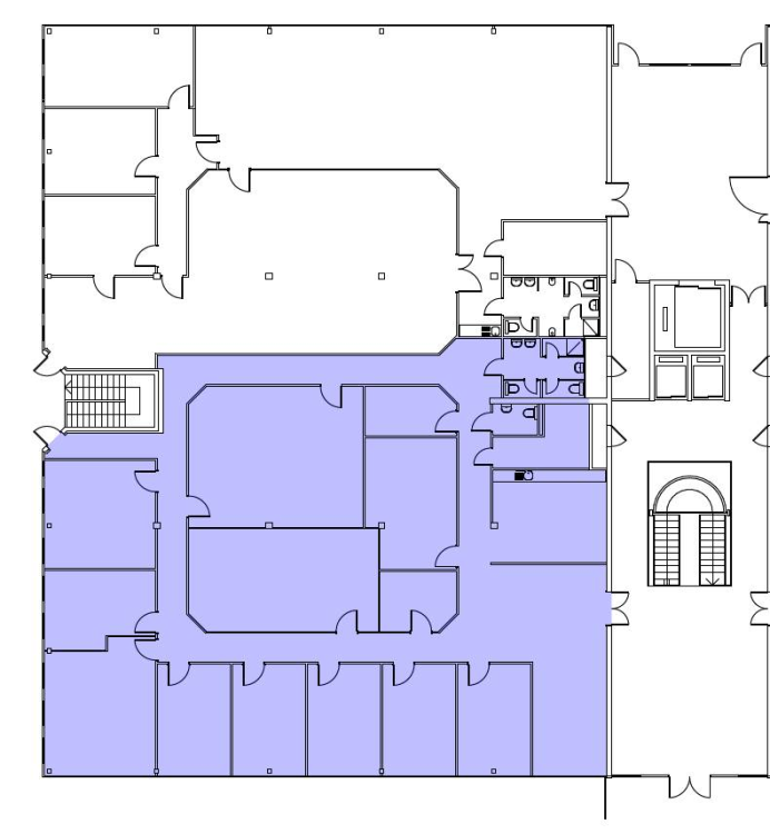 Surface de 552 m2 à louer au CTN12 à Plan-les-Ouates-FTI