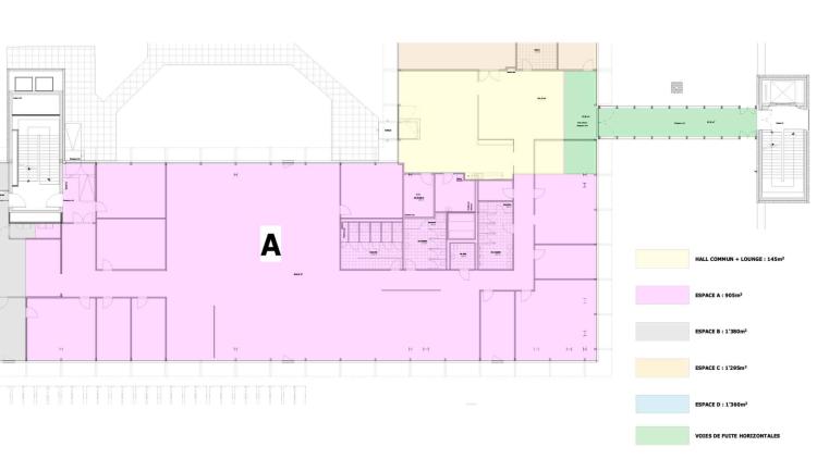 Vernier - Surface de 903 m2 en attique - Immeuble IKEA