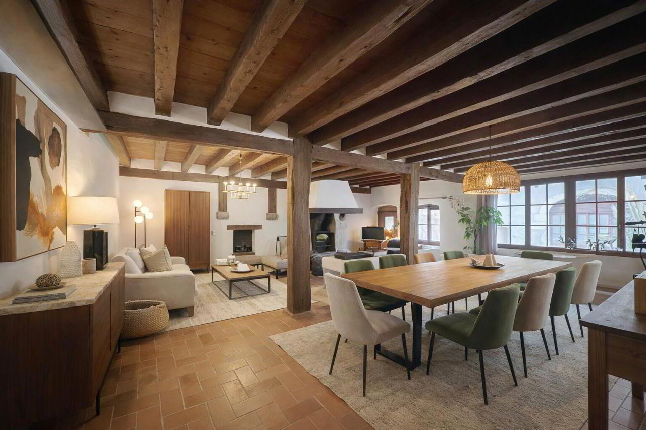 Maison de charme avec jardin arboré à Collex