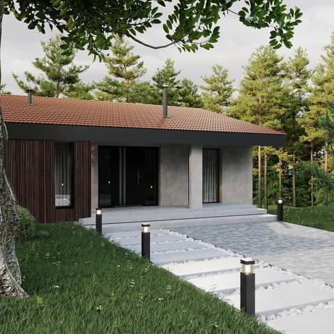 Maison moderne entièrement rénovée