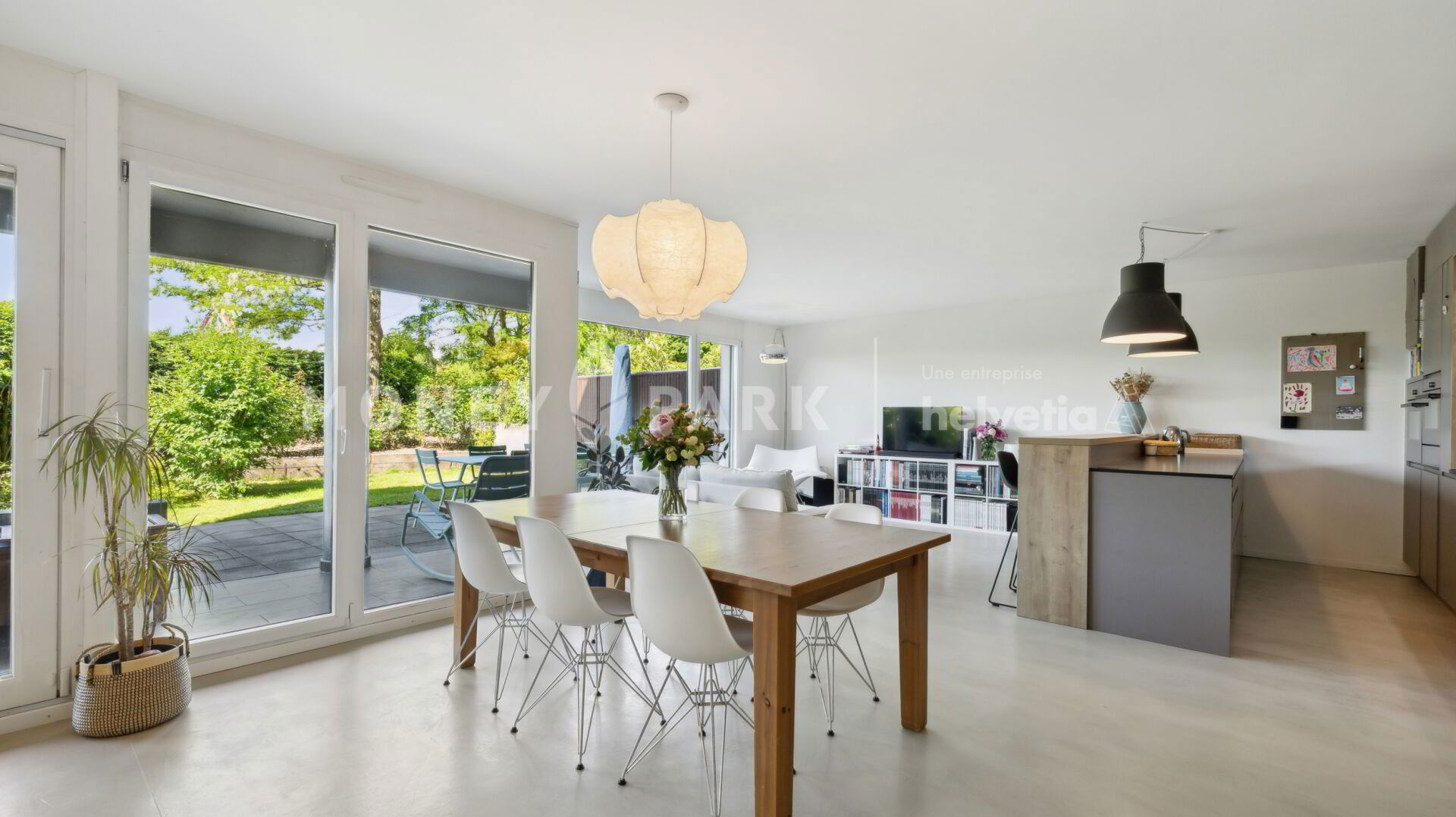 Splendide appartement avec grand jardin à Bernex