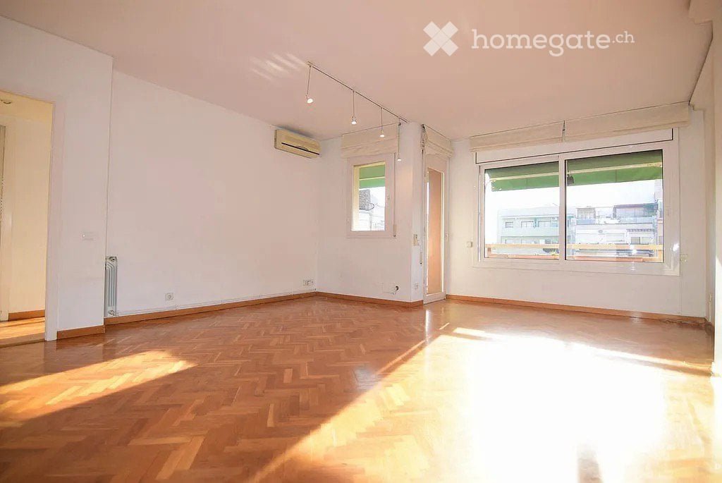 Appartement lumineux de 4 pièce non meublé